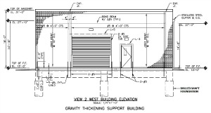 Gravity Thickening Support Building